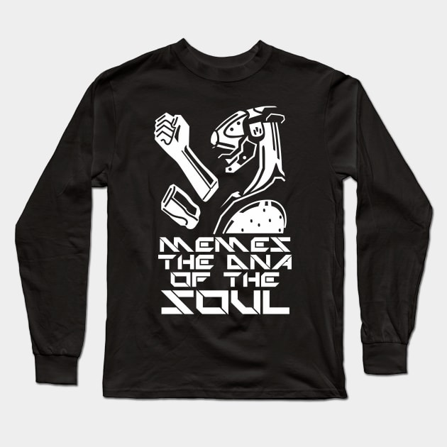 Monsoon - Memes, The DNA of the Soul! Long Sleeve T-Shirt by Nifty Store